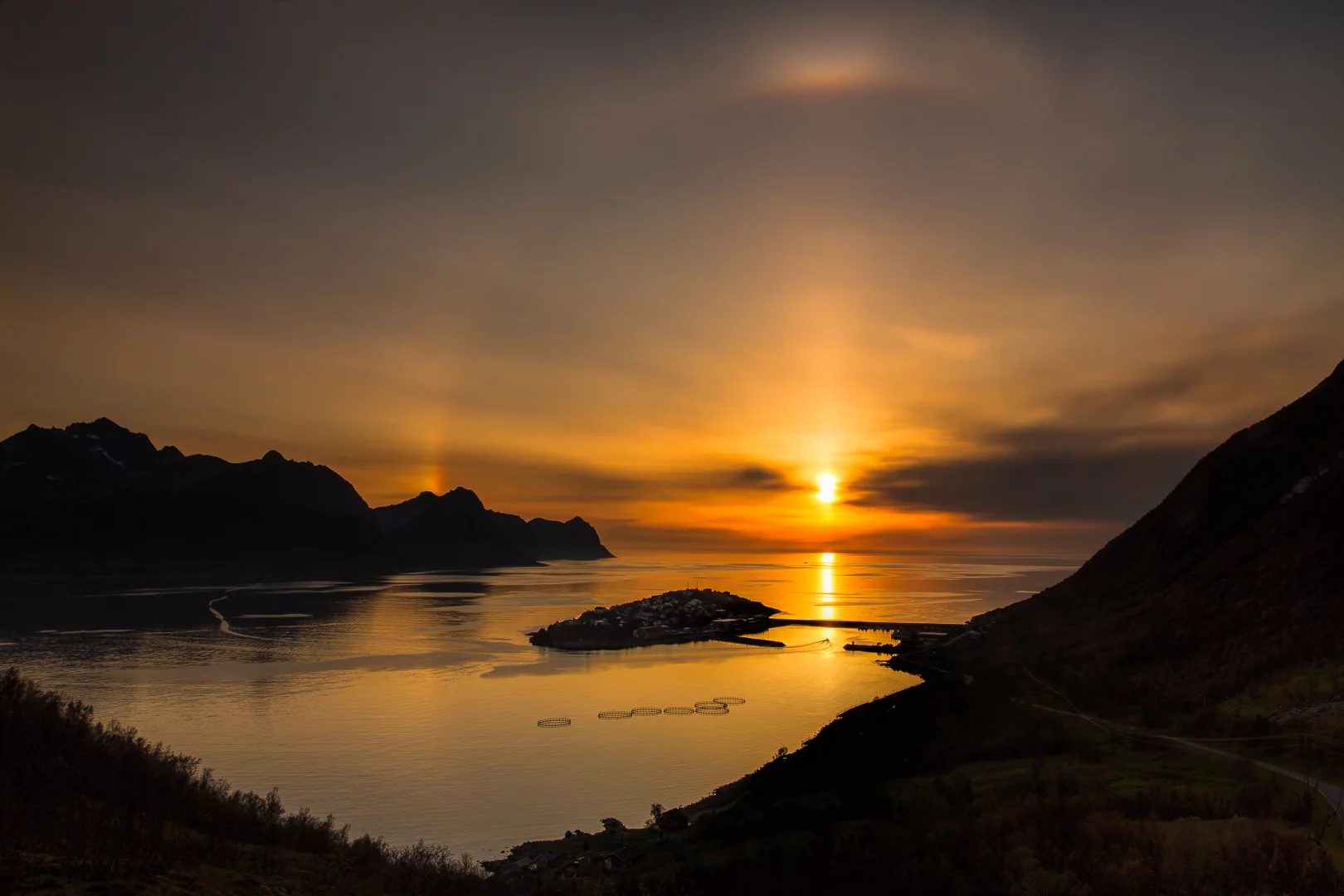 Fishing villages and harbours on Senja