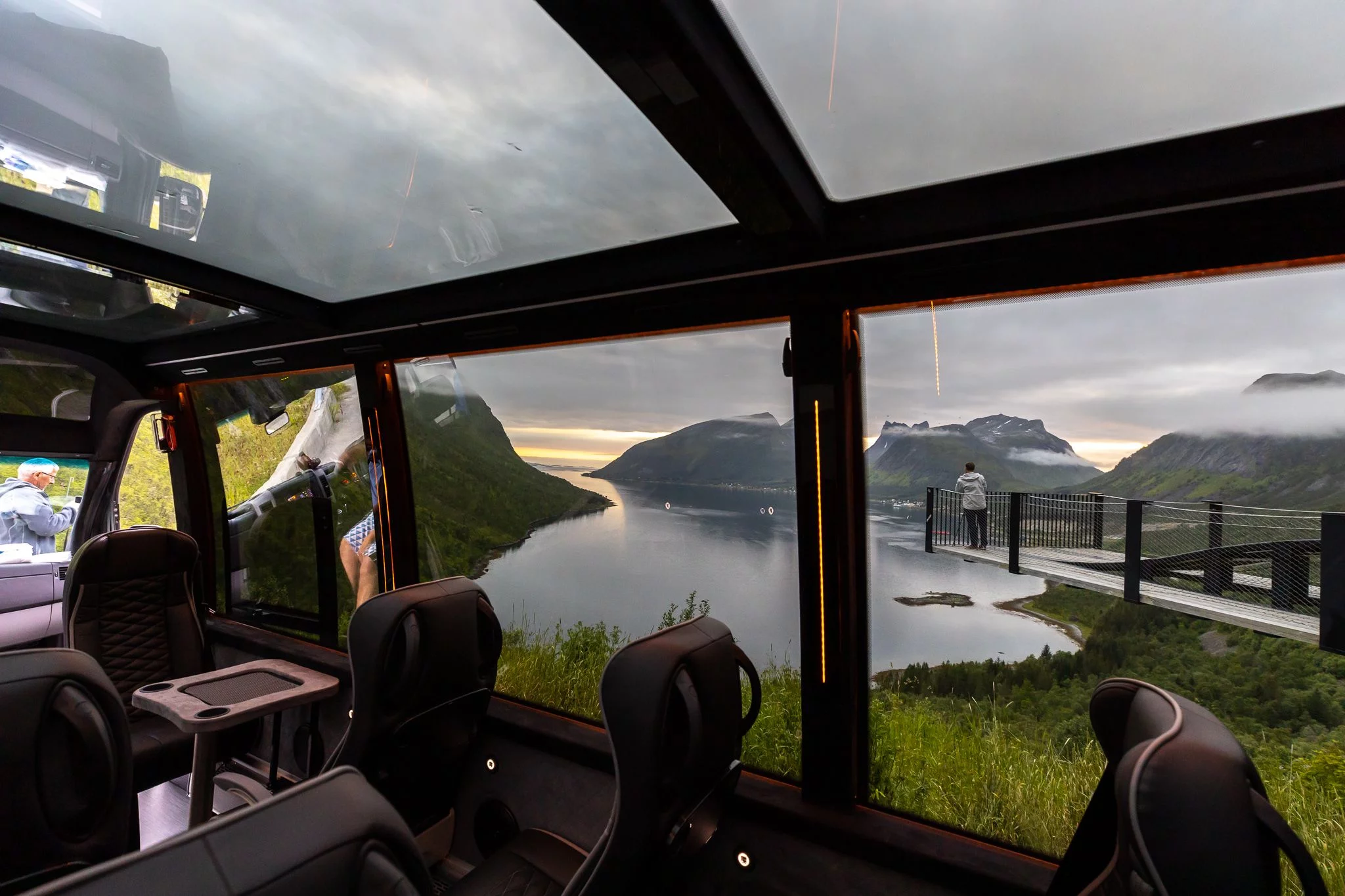 Scenic drives on Senja