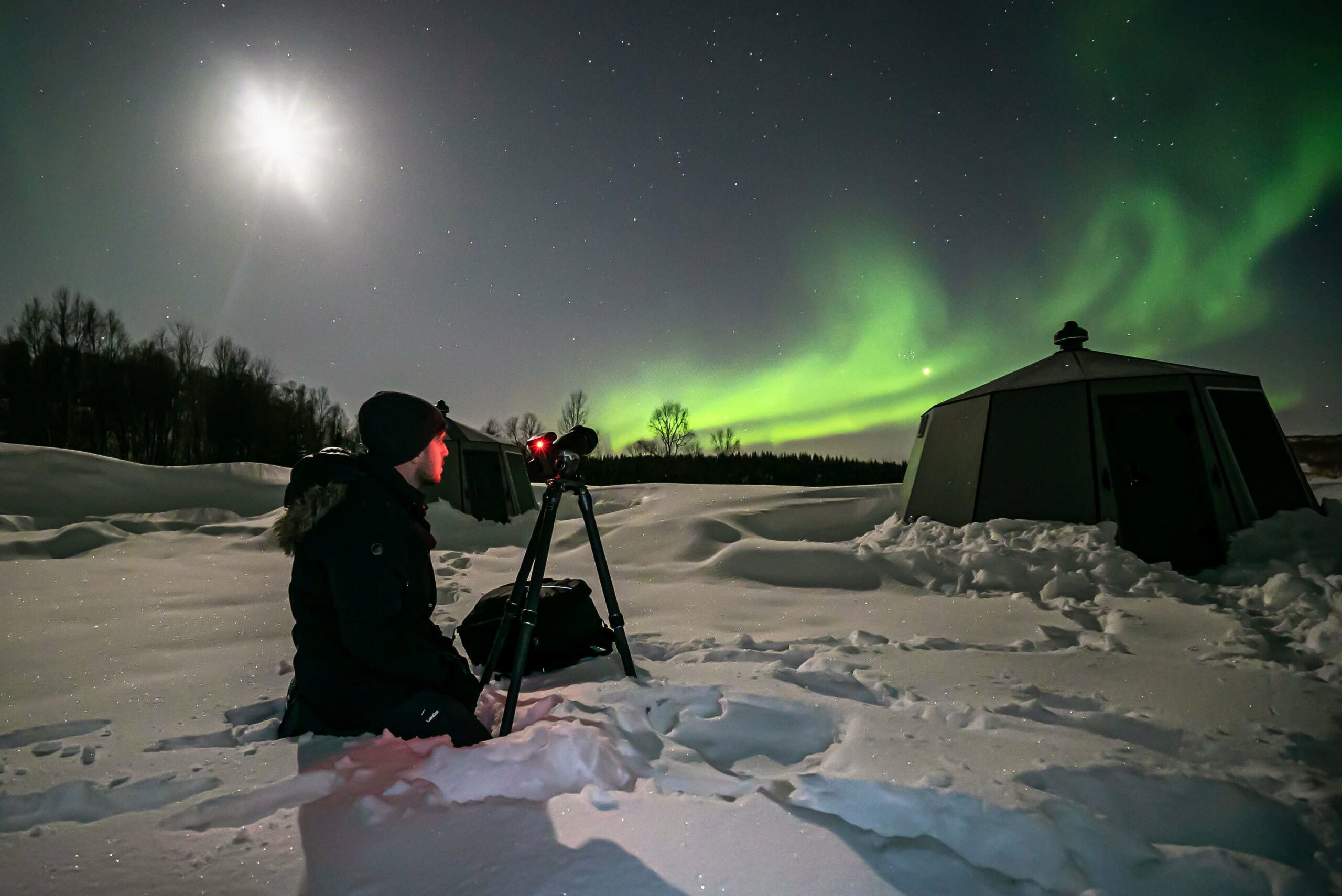 Photographing the Northern Lights on Senja