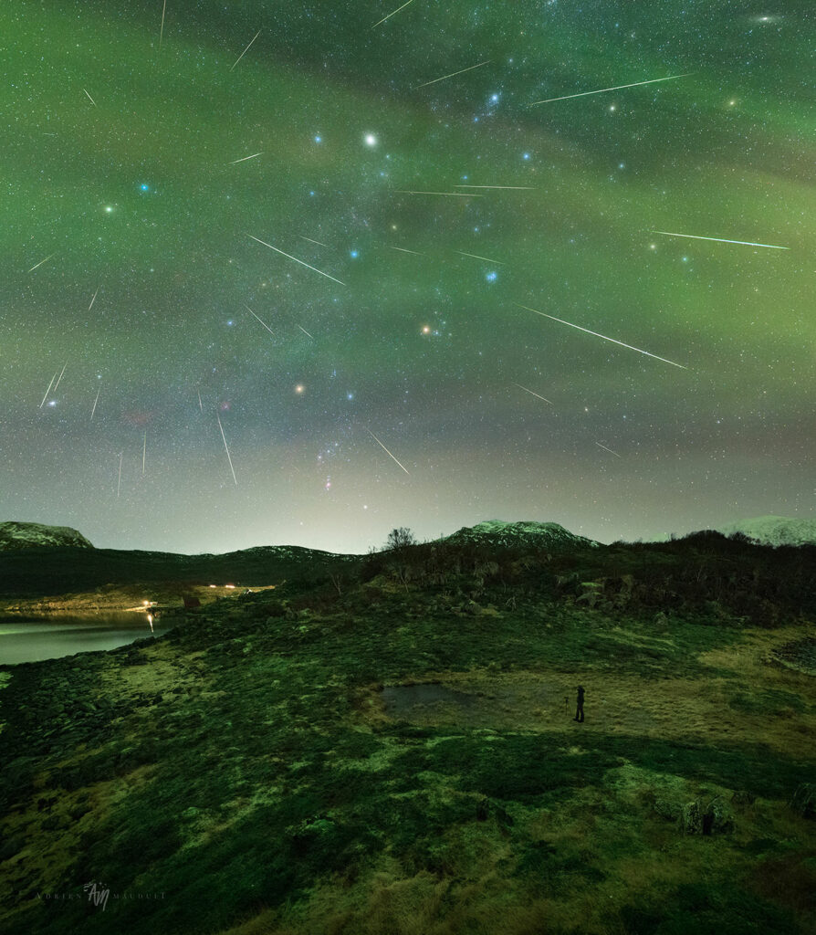 Incredible Geminid meteor shower 2020