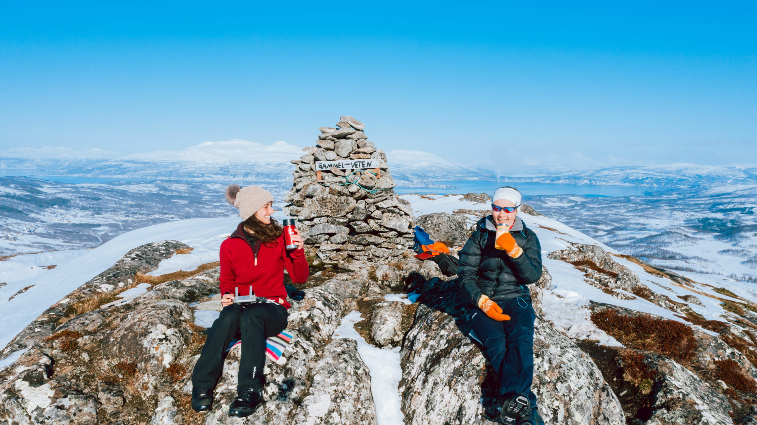 Snowshoeing on Senja