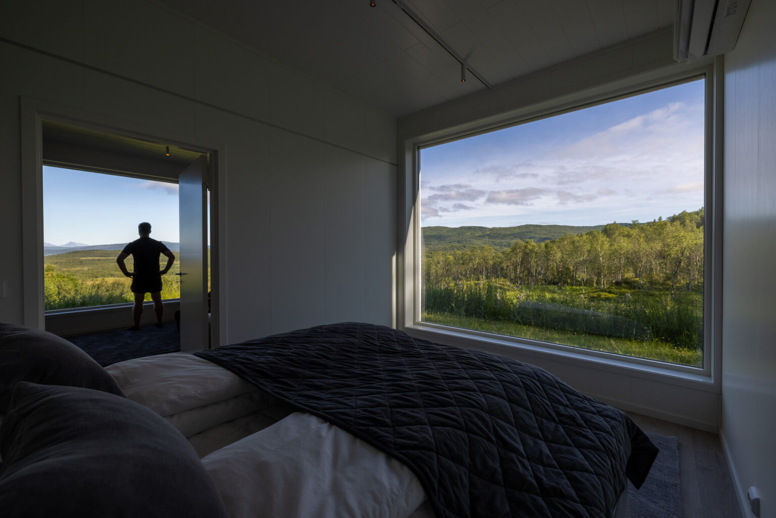 Bedroom with a view