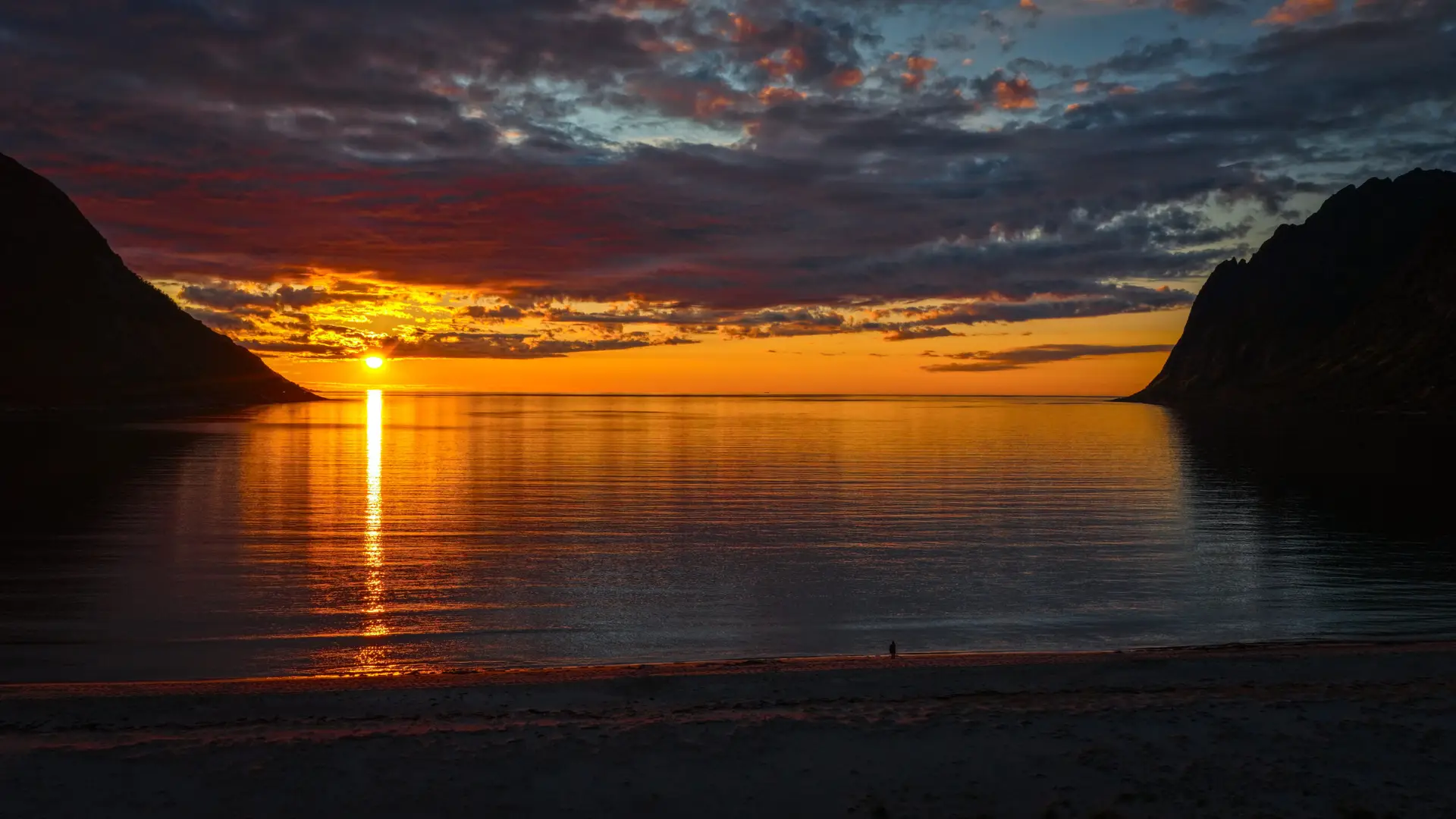 Ersfjordstranda beach on Senja
