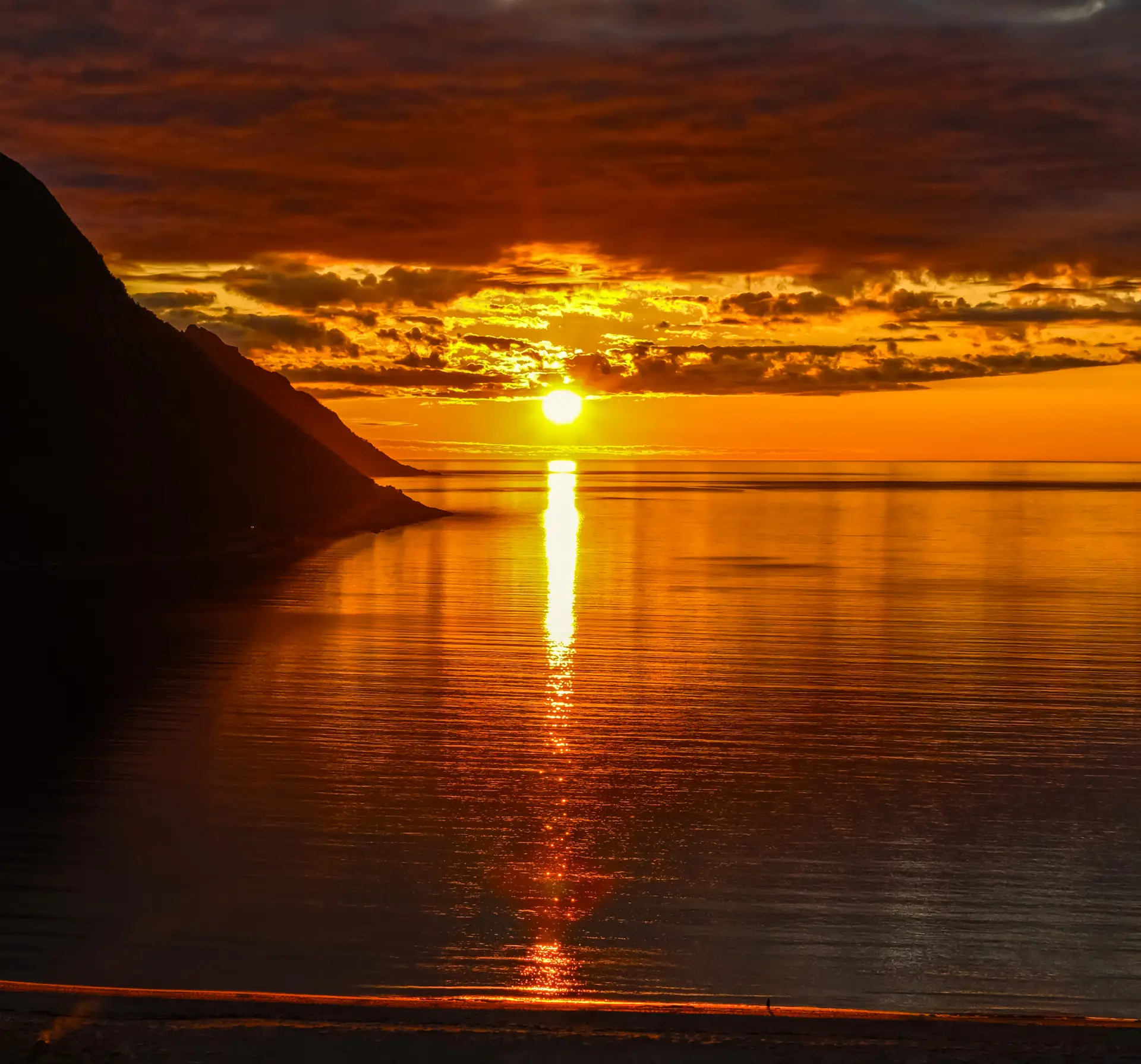 Beach photography on Senja