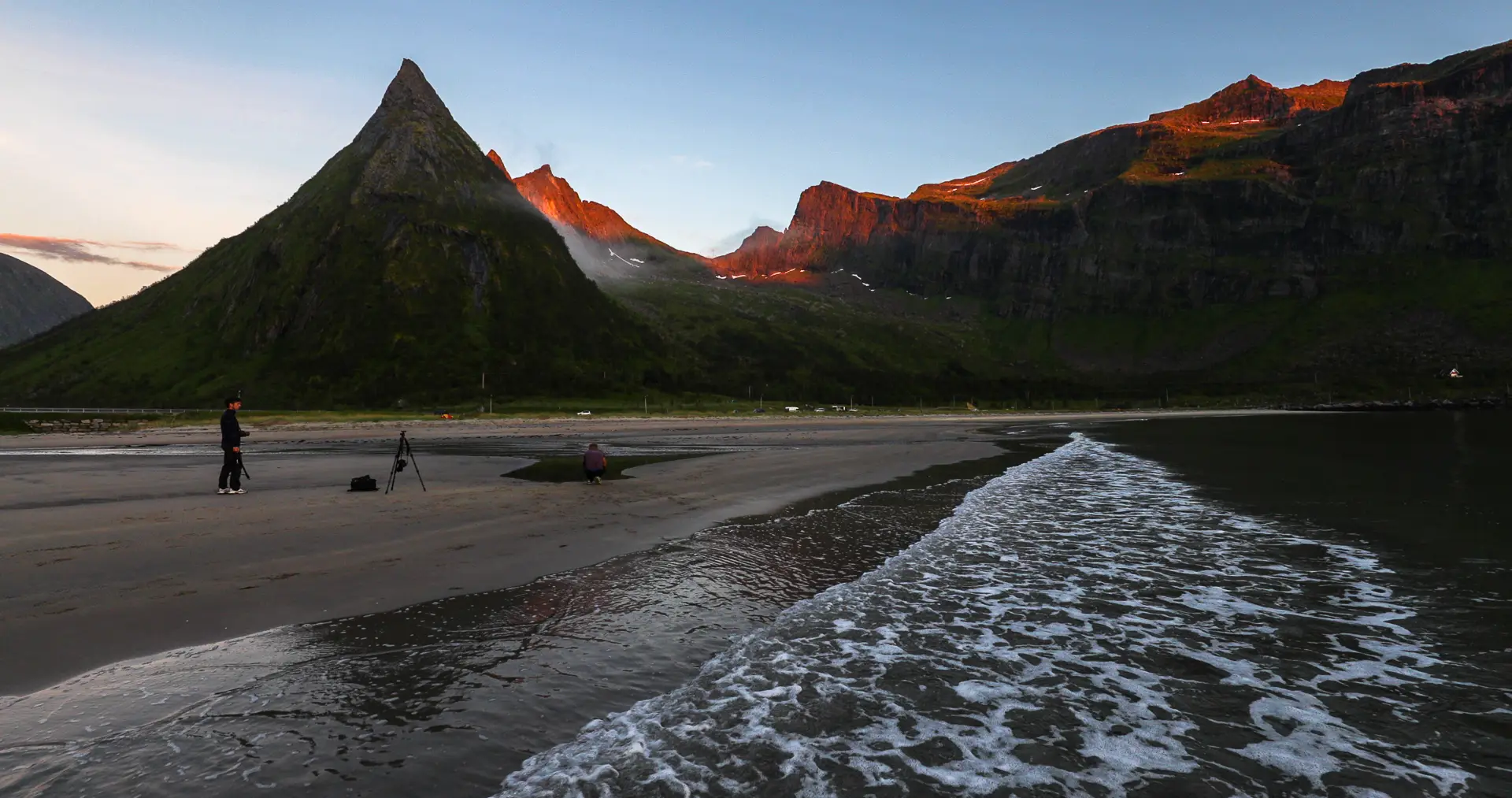 Iconic beaches on Senja