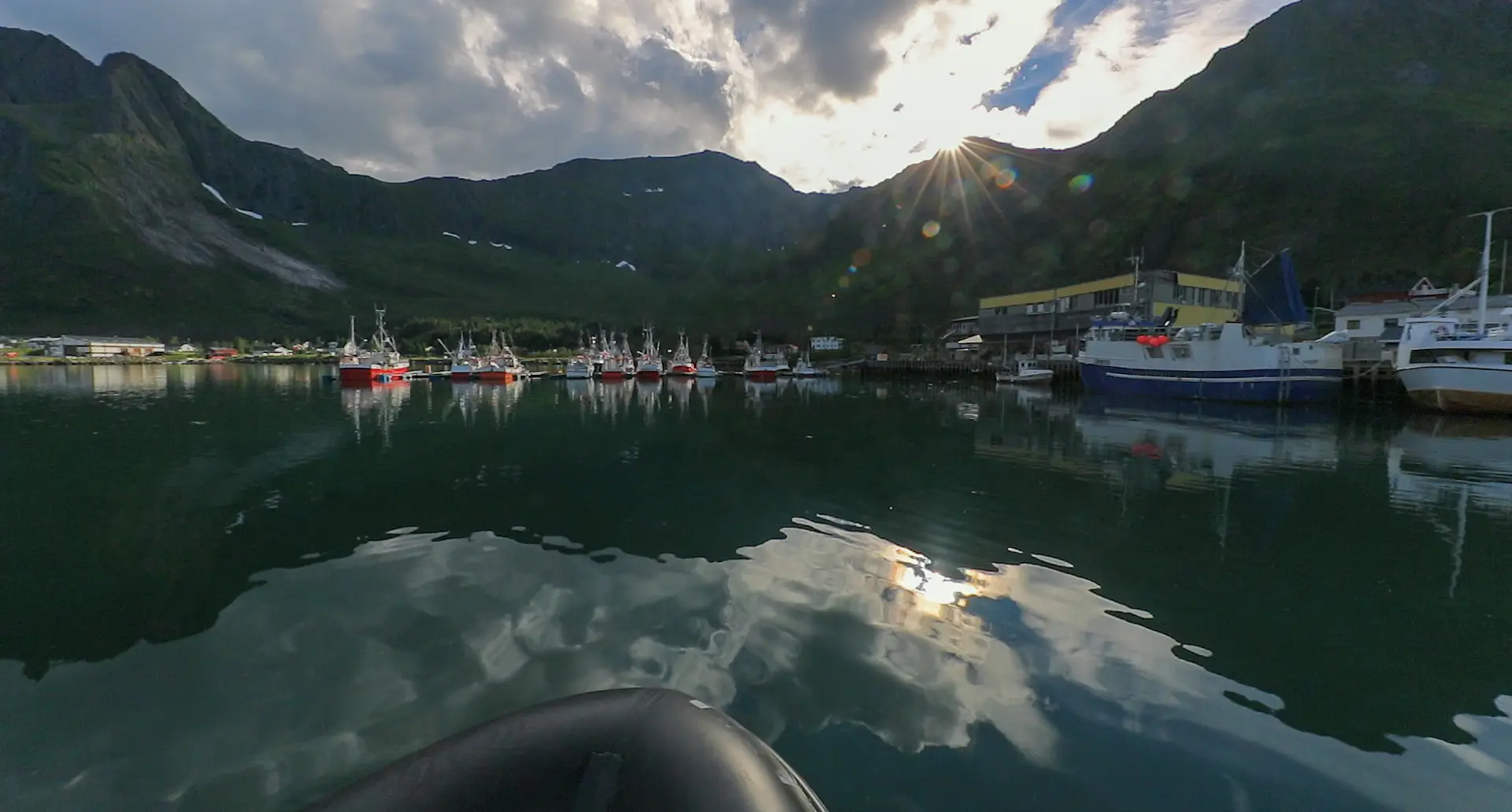 Harbour atmosphere on Senja